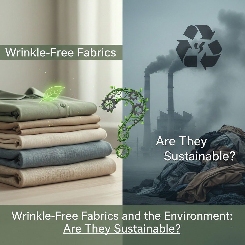 Tkaniny niepowodujące zagnieceń a środowisko: czy są zrównoważone?