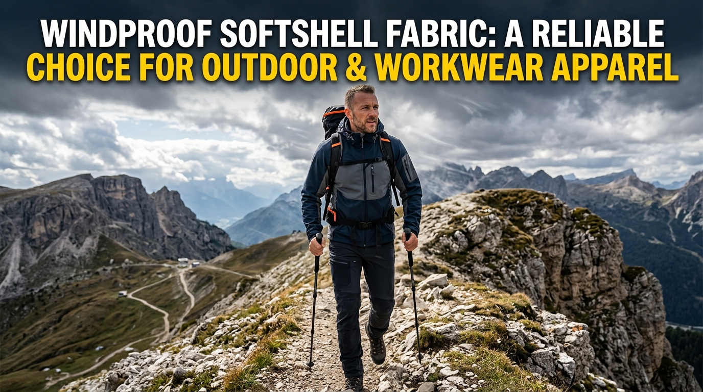 Wiatroszczelny materiał Softshell: niezawodny wybór w przypadku odzieży outdoorowej i roboczej