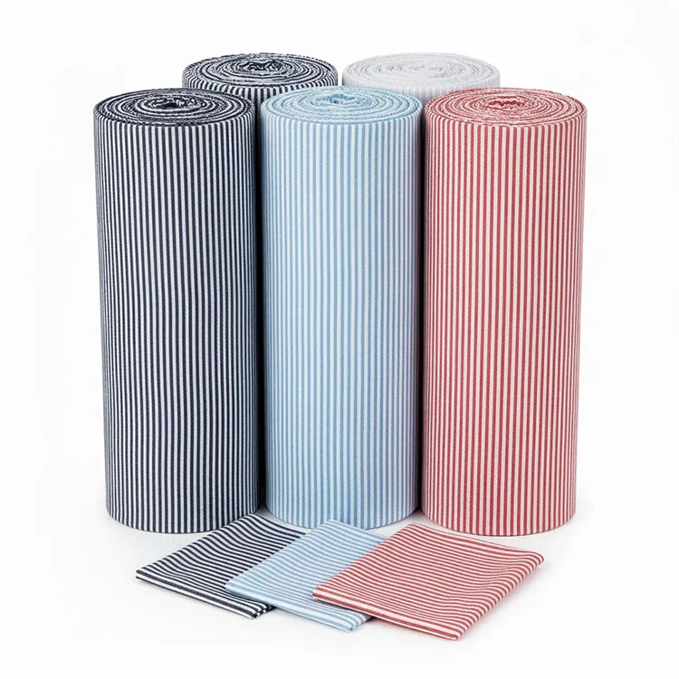 Podszewka Oxford z poliestru w paski Podszewka Oxford z poliestru w paski